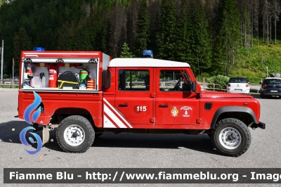 Land Rover Defender 130
Vigili del Fuoco
Unione distrettuale di Fassa
Corpo Volontario di Campitello di Fassa (TN)
Allestimento Fulmix
VF 1E4 TN
Parole chiave: Land_Rover Defender_130 VF1E4TN