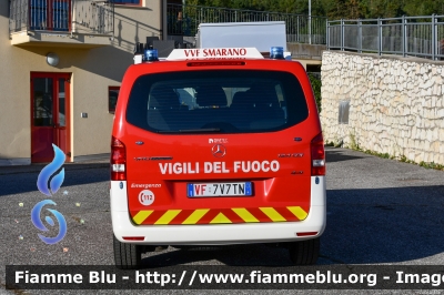 Mercedes-Benz Vito III serie
Vigili del Fuoco
Unione distrettuale di Cles
Corpo Volontario di Smarano (TN)
VF 7V7 TN
Parole chiave: Mercedes-Benz Vito_IIIserie VF7V7TN