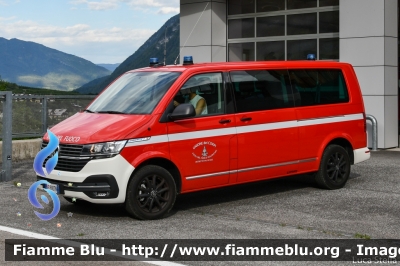 Volkswagen Transporter T6.1
Vigili del Fuoco
Unione Distrettuale della Val Di Sole
Veicolo ospitato dal corpo di Terzolas (TN)
Allestimento Naiks
VF 8V0 TN
Parole chiave: Volkswagen Transporter_T6.1 VF8V0TN