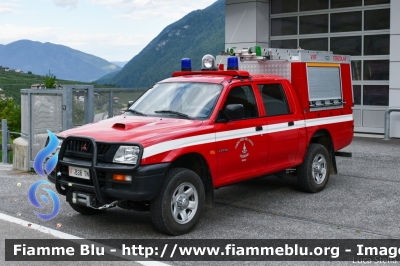 Mitsubishi L200 III serie
Vigili del Fuoco
Unione Distrettuale della Val Di Sole
Corpo Volontario di Terzolas (TN)
VF B38 TN
Parole chiave: Mitsubishi L200_IIIserie VFB38TN