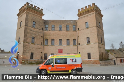 Fiat Ducato X290
Associazione Pubblica Assistenza Ferrarese
Postazione 118 Bosco Mesola
Convenzionato con il
118 Ferrara Soccorso
Allestimento Orion
APAF 26
Parole chiave: Fiat Ducato_X290 Ambulanza