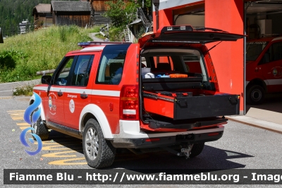 Land Rover Discovery 3
Vigili del Fuoco
Unione distrettuale di Fassa
Corpo Volontario di Mazzin di Fassa (TN)
VF 3E6 TN
Parole chiave: Land- Rover Discovery_3 VF3E6TN