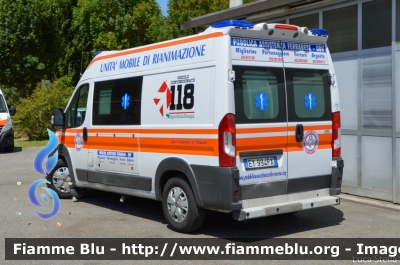 Fiat Ducato X290
Associazione Pubblica Assistenza Ferrarese - ODV
Allestimento Vision
Sede di Migliarino (FE)
PM8
Parole chiave: Fiat Ducato_X290 VF30601 Ambulanza