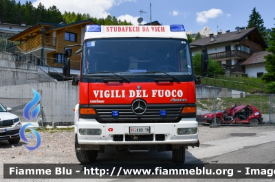 Mercedes-Benz Atego
Vigili del Fuoco
Unione distrettuale di Fassa
Corpo Volontario di Vigo di Fassa (TN)
Allestimento Rosenbauer
VF K85 TN
Parole chiave: Mercedes-Benz Atego VFK85TN