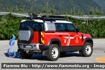 Land Rover Defender 110 II serie
 Vigili del Fuoco
Unione distrettuale di Mezzolombardo
Corpo Volontario di Spormaggiore (TN)
Allestimento Divitec
VF 0W9 TN
Parole chiave: Land-Rover Defender_110_IIserieVF0W9TN