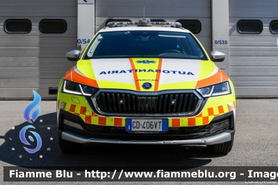 Skoda Octavia Scout IV serie
A.P.S.S. Trento
118 Trentino Emergenza
Allestimento Aricar
005-41
Parole chiave: Skoda Octavia_Scout_IVserie AUTOMEDICA