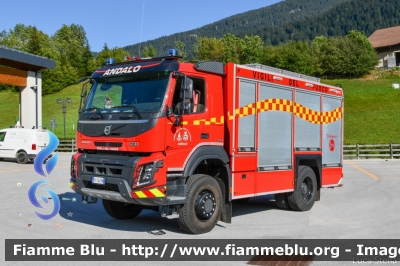 Volvo FMX III serie
Vigili del Fuoco
Unione Distrettuale di Mezzolombardo
Corpo Volontario di Andalo (TN)
Allestimento Divitec Grizzly
VF 1W4 TN
Parole chiave: Volvo FMX_IIIserie VF1W4TN