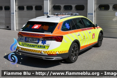 Skoda Octavia Scout IV serie
A.P.S.S. Trento
118 Trentino Emergenza
Allestimento Aricar
005-41
Parole chiave: Skoda Octavia_Scout_IV_serie Automedica