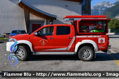 Toyota Hilux IV serie
Vigili del Fuoco
Unione distrettuale di Cles
Corpo Volontario di Tuenno (TN)
Allestimento Kofler Fahrzeugbau
VF 8J0 TN
Parole chiave: Toyota Hilux_IVserie VF8J0TN