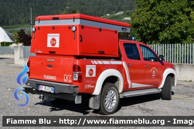 Toyota Hilux IV serie
Vigili del Fuoco
Unione distrettuale di Cles
Corpo Volontario di Tuenno (TN)
Allestimento Kofler Fahrzeugbau
VF 8J0 TN
Parole chiave: Toyota Hilux_IVserie VF8J0TN