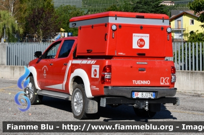 Toyota Hilux IV serie
Vigili del Fuoco
Unione distrettuale di Cles
Corpo Volontario di Tuenno (TN)
Allestimento Kofler Fahrzeugbau
VF 8J0 TN
Parole chiave: Toyota Hilux_IVserie VF8J0TN