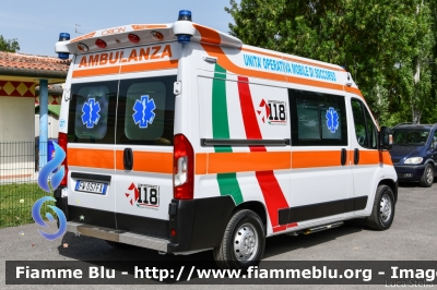 Fiat Ducato X290
Nico Soccorso - Migliarino
Veicolo Nico 27
Postazione 118 Migliarino
Convenzionato con il 
118 Ferrara Soccorso
Allestimento Orion
Parole chiave: Fiat Ducato_X290 Ambulanza