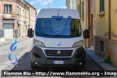 Fiat Ducato X290
Polizia di Stato
Polizia Stradale
Officina Mobile
in scorta al Giro d'Italia 2024
Automezzo 43
Parole chiave: Giro_d_Italia_2024