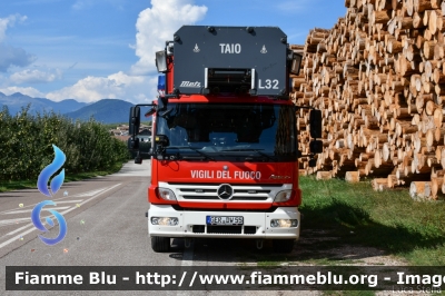 Mercedes-Benz Atego 1529 II serie
Vigili del Fuoco
Unione distrettuale di Cles
Corpo Volontario di Taio (TN)
Allestimento Metz
Parole chiave: Mercedes-Benz Atego_1529_IIserie