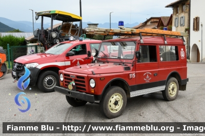 Fiat Campagnola II serie
Vigili del Fuoco
Unione Distrettuale di Cles
Corpo Volontario di Preghena (TN)
Veicolo storico in servizio fino al 2019
VF 9T7 TN
Parole chiave: Fiat Campagnola_IIserie VF9T7TN