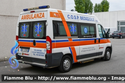 Peugeot Boxer III serie
C.O.S.P. Bedizziole 
Centro Operativo Soccorso Pubblico Bedizzole
Allestita PML
Parole chiave: Peugeot Boxer_IIIserie Ambulanza Reas_2021