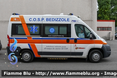 Peugeot Boxer III serie
C.O.S.P. Bedizziole 
Centro Operativo Soccorso Pubblico Bedizzole
Allestita PML
Parole chiave: Peugeot Boxer_IIIserie Ambulanza Reas_2021