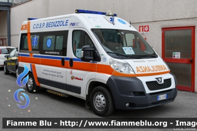 Peugeot Boxer III serie
C.O.S.P. Bedizziole 
Centro Operativo Soccorso Pubblico Bedizzole
Allestita PML
Parole chiave: Peugeot Boxer_IIIserie Ambulanza Reas_2021