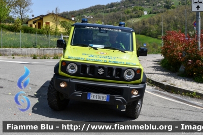 Suzuky Jimmy
Corpo Nazionale Soccorso Alpino e Speleologico
Soccorso Alpino e Speleologico Emilia-Romagna (SAER)
XII Zona
Stazione di Castelnovo nei Monti RE
Parole chiave: Suzuky Jimmy Automedica