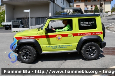 Suzuky Jimmy
Corpo Nazionale Soccorso Alpino e Speleologico
Soccorso Alpino e Speleologico Emilia-Romagna (SAER)
XII Zona
Stazione di Castelnovo nei Monti RE
Parole chiave: Suzuky Jimmy Automedica