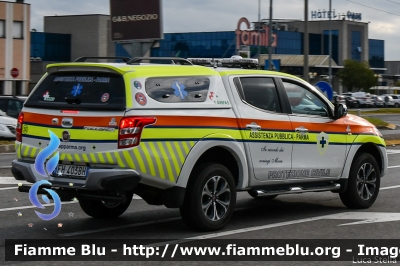 Fiat Fullback
Assistenza Pubblica Parma
Nucleo di Protezione Civile
Allestimento Aricar
M50
Parole chiave: Fiat Fullback Automedica Reas_2018