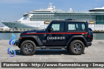 Jeep Wrangler IV serie
Carabinieri
Allestimento FCA
CC EC 589
Parole chiave: Jeep Wrangler_IVserie CCEC589