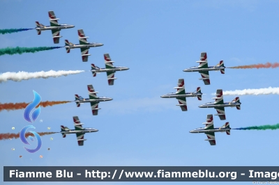 Aermacchi MB339PAN
Aeronautica Militare Italiana
313° Gruppo Addestramento Acrobatico
Stagione esibizioni 2023
Rimini Air Show 2023
Parole chiave: Aermacchi MB339PAN Air_Show_2023