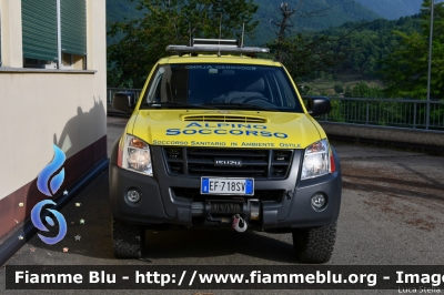 Isuzu D-Max
Corpo Nazionale Soccorso Alpino e Speleologico
Soccorso Alpino e Speleologico Emilia-Romagna (SAER)
XV Zona
Stazione di Fanano MO
Parole chiave: Isuzu D-Max Automedica