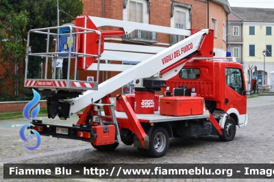 Nissan Cabstar
Vigili del Fuoco
Comando Provinciale di Ferrara
Distaccamento Volontario di Copparo
Piattaforma allestimento Socage
VF 29038
Parole chiave: Nissan Cabstar VF29038