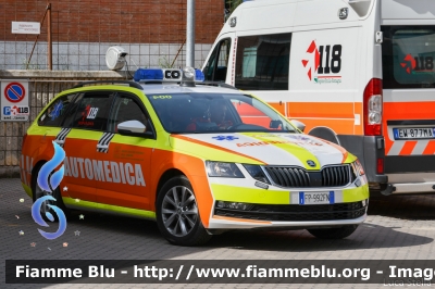 Skoda Octavia Wagon 4x4 V serie
118 Romagna Soccorso
Azienda USL della Romagna
Ambito Territoriale di Forlì
"004"
Allestita Safety Car Rimini
Parole chiave: Skoda Octavia_Wagon_4x4_Vserie Automedica