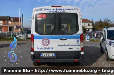 Ford Transit VIII serie
Associazione Pubblica Assistenza Ferrarese - ODV
Allestimento Vision
Distaccamento di Portomaggiore
Parole chiave: Ford Transit_VIIIserie