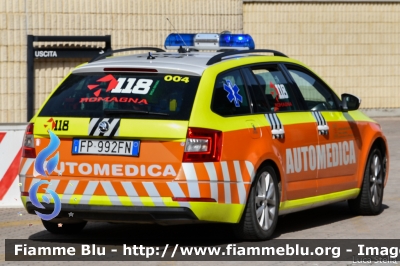 Skoda Octavia Wagon 4x4 V serie
118 Romagna Soccorso
Azienda USL della Romagna
Ambito Territoriale di Forlì
"004"
Allestita Safety Car Rimini
Parole chiave: Skoda Octavia_Wagon_4x4_Vserie Automedica