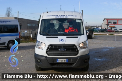 Ford Transit VIII serie
Associazione Pubblica Assistenza Ferrarese - ODV
Allestimento Vision
Distaccamento di Portomaggiore
Parole chiave: Ford Transit_VIIIserie