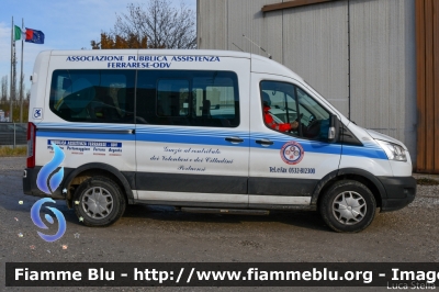 Ford Transit VIII serie
Associazione Pubblica Assistenza Ferrarese - ODV
Allestimento Vision
Distaccamento di Portomaggiore
Parole chiave: Ford Transit_VIIIserie