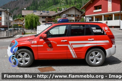 Suzuki Grand Vitara III serie
Vigili del Fuoco
Unione Distrettuale di Fiemme
Corpo Volontario di Predazzo (TN)
Allestimento Pro Fire
VF 7K5 TN
Parole chiave: Suzuki Grand_Vitara_IIIserie VF7K5TN