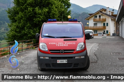 Opel Vivaro I serie
Vigili del Fuoco
Unione Distrettuale di Fiemme
Corpo Volontario di Tesero (TN)
VF 6A3 TN
Parole chiave: Opel Vivaro_Iserie VF6A3TN