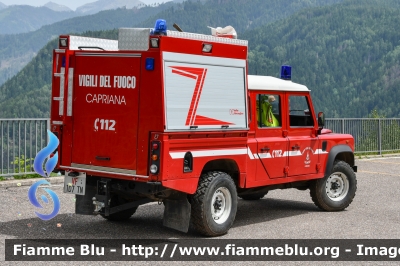 Land Rover Defender 130
Vigili del Fuoco
Unione Distrettuale di Fiemme
Corpo Volontario di Capriana (TN)
Allestimento Kofler Fahrzeugbau
VF 1D7 TN
Parole chiave: Land Rover Defender 130 VF1D7TN