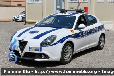 Alfa Romeo Nuova Giulietta Restyle
Polizia Locale Ravenna
RAVENNA 24
POLIZIA LOCALE YA 400 AL
Parole chiave: Alfa-Romeo Nuova_Giulietta_Restyle POLIZIALOCALEYA400AL