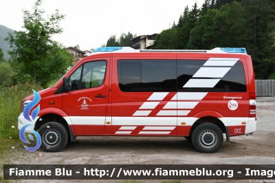 Mercedes-Benz Sprinter 4x4 III serie restyle
Vigili del Fuoco
Unione distrettuale di Fassa
Corpo Volontario di Vigo di Fassa (TN)
Allestimento Kofler Fahrzeugbau
VF 4L7 TN
Parole chiave: Mercedes-Benz Sprinter_4x4_IIIserie restyle VF4L7TN