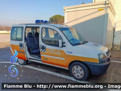 Fiat Doblò I Serie
118 Bologna Soccorso
Azienda USL di Bologna
Allestimento Vision
Automedica "BO0007"
Parole chiave: Fiat Doblò_ISerie Automedica