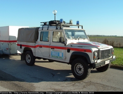 Land Rover Defender 130
Croce Rossa Italiana
Comitato Provinciale di Ferrara
Mezzo di Protezione Civile e Trasporto PMA
CRI 379AA
Parole chiave: Land-Rover Defender_130 CRI379AA