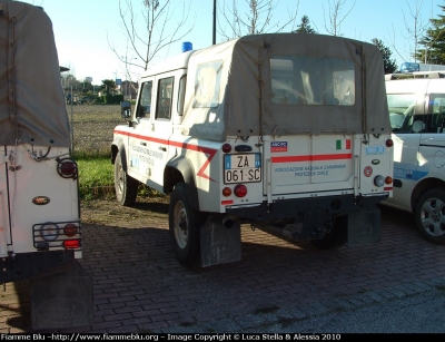 Land Rover Defender 110
Associazione Nazionale Carabinieri
Protezione Civile Sezione di Ferrara
Parole chiave: Land-Rover Defender_110