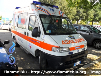 Fiat Ducato II serie
Pubblica Assistenza Gruppo Volontari del Soccorso Roccafranca Ludriano (BS)
Ambulanza Allestimento Bonfanti
Parole chiave: Fiat Ducato_IIserie Ambulanza Reas_2011