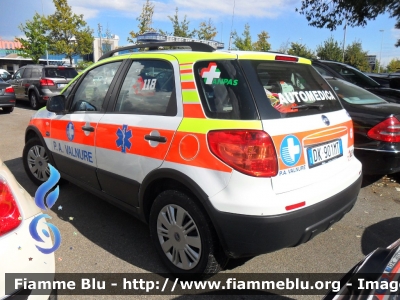 Fiat Sedici
Pubblica Assistenza Valnure (PC)
Automedica Allestimento Aricar
Mezzo in Convenzione 118 Piacenza Soccorso
Parole chiave: Fiat Sedici Automedica Reas_2011