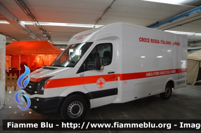 Volkswagen Crafter I serie restye
Croce Rossa Italiana
Comitato Locale di Lipomo
Ambulatorio Radiologico Mobile
Allestito MAF
CRI 654 AC

Esposto al REAS 2013
Parole chiave: Volkswagen Crafter_Iserie_restyle CRI654AC Reas_2013