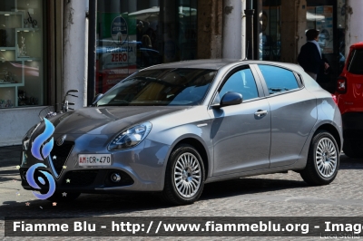 Alfa Romeo Nuova Giulietta restyle
Aeronautica Militare
C.O.F.A.
Poggio Renatico (FE)
AM CR 470
Parole chiave: Alfa-Romeo Nuova_Giulietta_restyle AMCR470 Festa_della_Polizia_2019