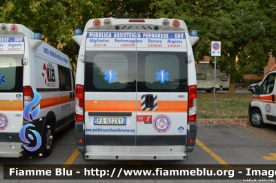 Fiat Ducato X290
Associazione Pubblica Assistenza Ferrarese - ODV
Allestimento Vision
Distaccamento di Ferrara
APAF 4
Parole chiave: Fiat Ducato_X290 Ambulanza