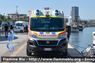 Fiat Ducato X290
118 Romagna Soccorso
Azienda USL della Romagna
Ambito Territoriale di Rimini
"BRAVO 18"
Allestita Safety Car Rimini
Parole chiave: Fiat Ducato_X290  Ambulanza Emerge_Rimini_2024