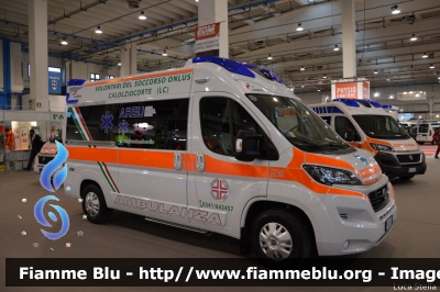 Fiat Ducato X290
Pubblica Assistenza Calolziocorte LC
Allestita EDM
In esposizione al Reas 2015
Parole chiave: Fiat Ducato_X290 Ambulanza Reas_2015