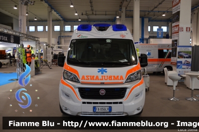 Fiat Ducato X290
Pubblica Assistenza Calolziocorte LC
Allestita EDM
In esposizione al Reas 2015
Parole chiave: Fiat Ducato_X290 Ambulanza Reas_2015